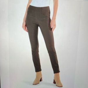 Nic+Zoe Wonderstretch Straight Leg Dark Truffle - 14